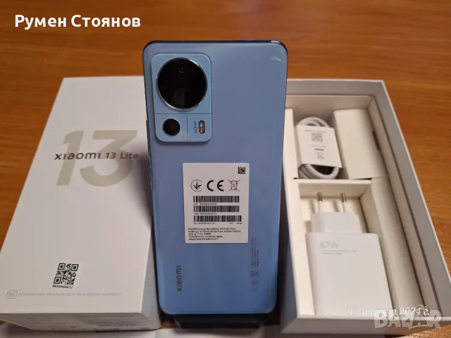 ПЕРФЕКТЕН! Xiaomi 13 Lite 8+4GB RAM/256GB ROM, снимка 13 - Xiaomi - 46947461