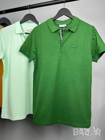 Lacoste мъжка тениска с яка 6 цвята , снимка 2 - Тениски - 45956452