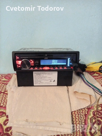 Авто радио JVC с USB, снимка 3 - Аксесоари и консумативи - 53686079