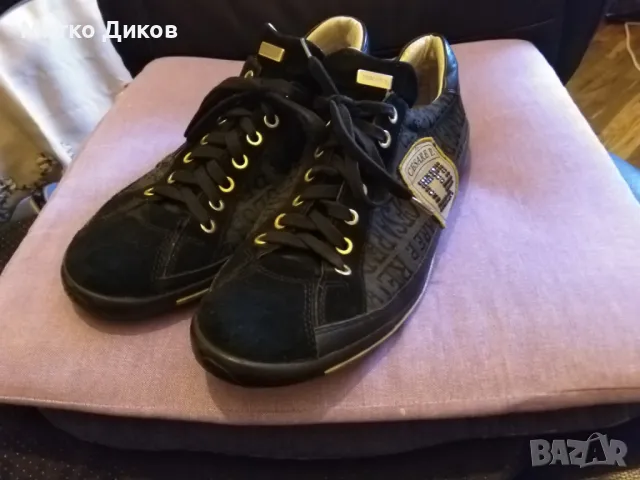 Cesare P. made in Italy маркови кецове №43 стелка 275мм вътре естествена кожа