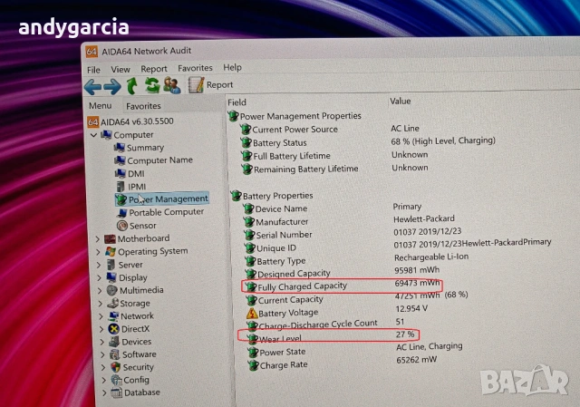 HP ZBOOK 17 G5 G6 HSN-Q12C Black LCD Front Bezel Frame безел рамка на дисплея, снимка 8 - Други - 54027795