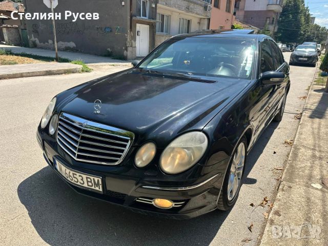 Mercedes-Benz E 200cdi 120hp / W211  elegance - цена 5 100 лв моля БЕЗ бартери  - преден капак, маск, снимка 2 - Автомобили и джипове - 46756468