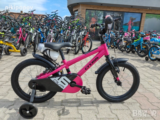 CROSS Велосипед 16" DIVA розов, снимка 12 - Велосипеди - 53980766