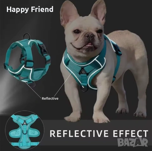 Нагръдник за куче с повод - комфорт и сигурност. *Различни размери*НОВ, снимка 5 - За кучета - 53459691