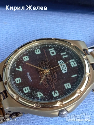 Красив стилен дизайн мъжки часовник SAFARI TROPHY QUARTZ за КОЛЕКЦИЯ 43569, снимка 8 - Мъжки - 51095106