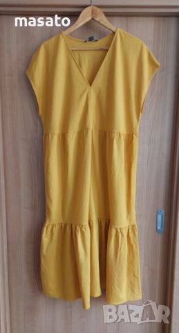 PRIMARK - жълта рокля, снимка 3 - Рокли - 45904517