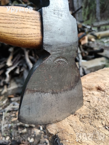 Стара немска военна брадва - Bundeswehr , снимка 3 - Антикварни и старинни предмети - 51838927