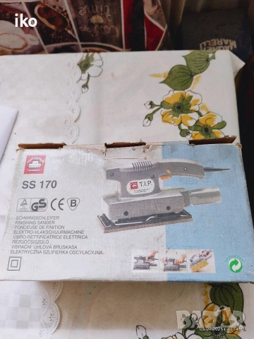 Вибрационен шлайф, снимка 6 - Индустриална техника - 54139207