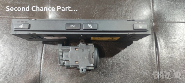 Конзола бутони подгряване седалки DSC  5′ E60 E61

