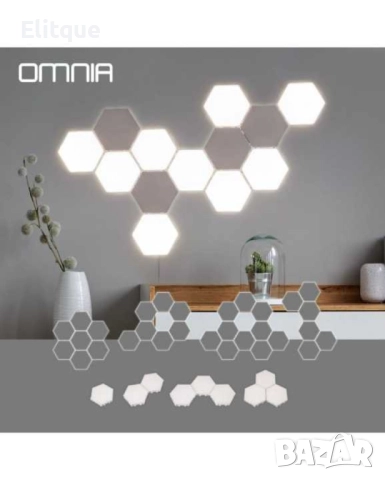 Модулен TOUCH LED панел тип „Honeycomb", снимка 4 - Други - 52853776