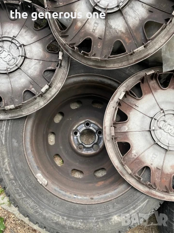 Джанти метални и тасове 14 и 15 цола за VAG  VW AUDI 5x100 и 5х112, снимка 12 - Гуми и джанти - 50477242