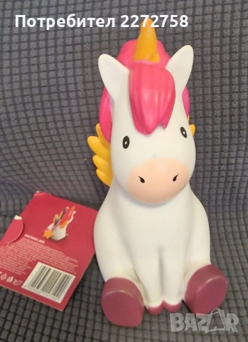 PVC несесер еднорог, снимка 2 - Ученически пособия, канцеларски материали - 53643379