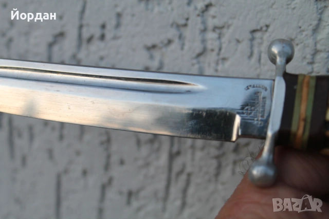 Немска ловна кама ''Hubertus Solingen'', снимка 14 - Ножове - 53711126