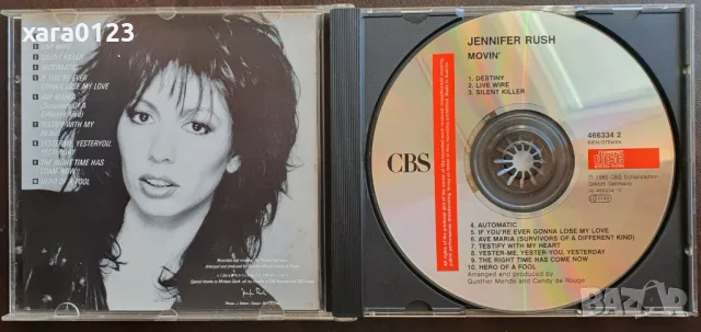 Jennifer Rush – Movin', снимка 3 - CD дискове - 47593469