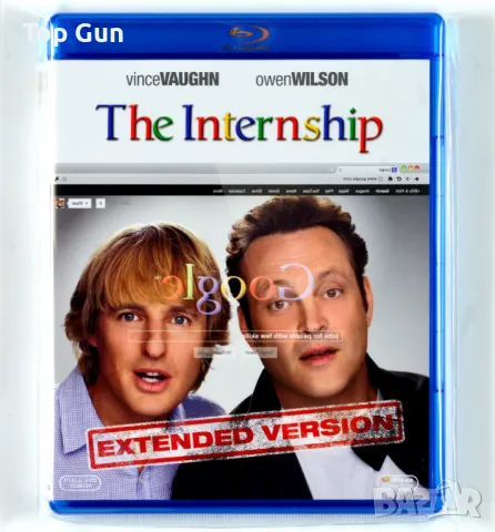 Блу Рей Стажанти / Blu Ray The Internship, снимка 1 - Blu-Ray филми - 48566148