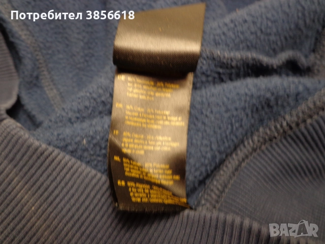 Alpha Industries мъжки син суичър с качулка размер S , снимка 10 - Спортни дрехи, екипи - 51474587