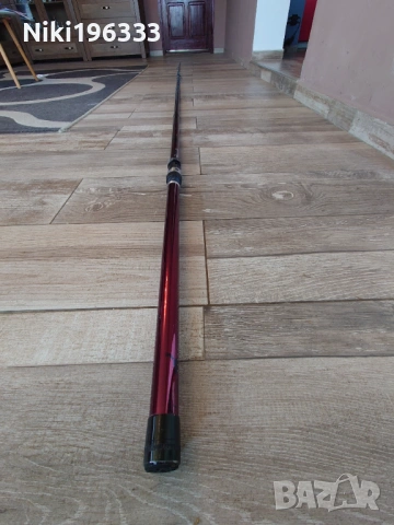 Риболовен комплект: Италианска въдица Lineaeffe Carbon и макара Shimano, снимка 6 - Въдици - 53971657