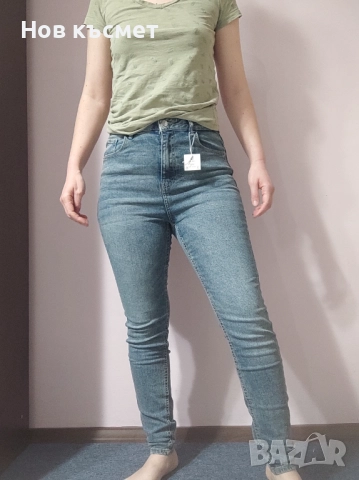 Дамски дънки Sinsay, нови дънки 38-40 размер, скини, черни дънки и други, снимка 3 - Дънки - 52253358