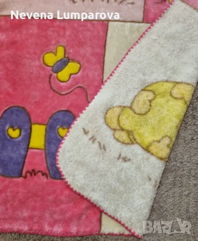 Детско меко одеало , снимка 2 - Спално бельо и завивки - 49859358