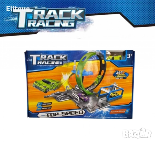 Детска състезателна писта с 360° завъртания, снимка 4 - Коли, камиони, мотори, писти - 52787231