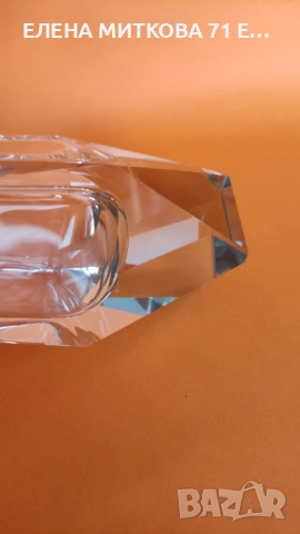 Елегантна ваза от кристал Мурано, снимка 8 - Вази - 53557106