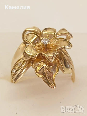 Руско злато , снимка 2 - Пръстени - 53708623