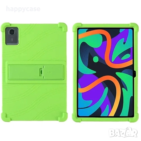 Lenovo Idea Tab 11.0" 2025 / Удароустойчив силиконов кейс гръб калъф със стойка, снимка 9 - Таблети - 52655680