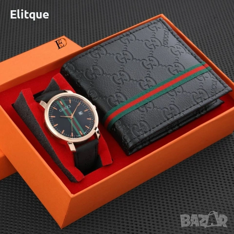 подаръчни комплекти louis vuitton Gucci , снимка 9 - Подаръци за мъже - 53359634