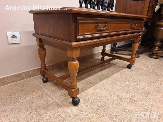 Маса за всекидневна с колелца , снимка 3 - Маси - 52818614