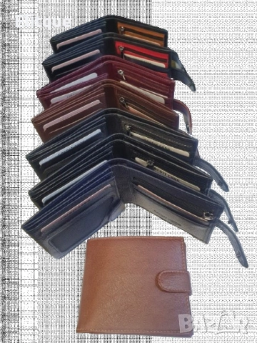 Портмоне от естествена к. в различни цветове, снимка 9 - Портфейли, портмонета - 52895600