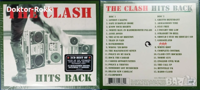 The Clash + The Cars - CD - оригинални дискове, снимка 5 - CD дискове - 53181716