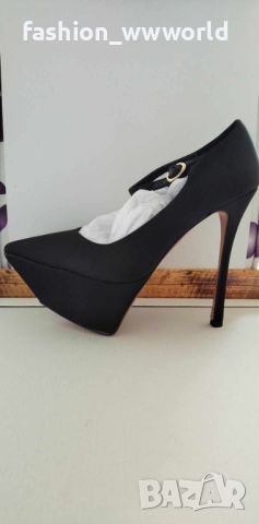 Налични елегантни обувки Amina Muadi 39 реплика, снимка 1 - Дамски обувки на ток - 45702266