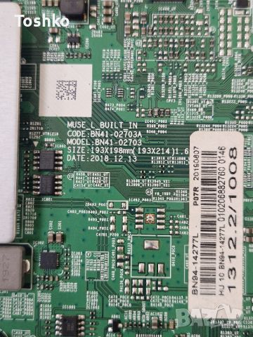 SAMSUNG UE49RU7372U Main board BN41-02703A BN94-14277L POWER BOARD BN44-00932Q CY-CN049HGLV2H, снимка 2 - Части и Платки - 35253114