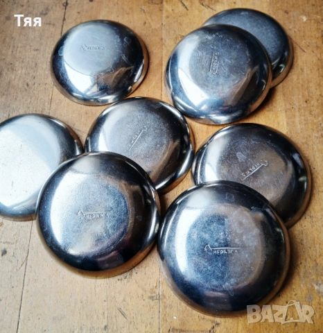 Чинийки за сладко алпака , снимка 3 - Чинии - 53655565