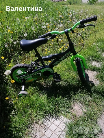 Детско колело със спомагателни гуми, снимка 10 - Велосипеди - 54301221