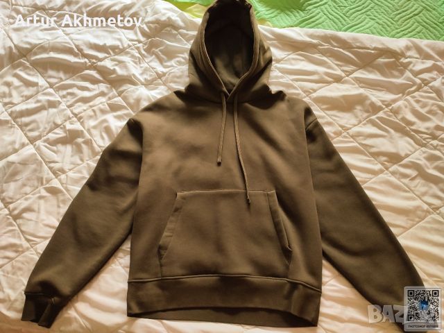 Супер цена! Овърсайз худи, зелен цвят | Oversize hoodie in green color, снимка 4 - Пуловери - 46772454