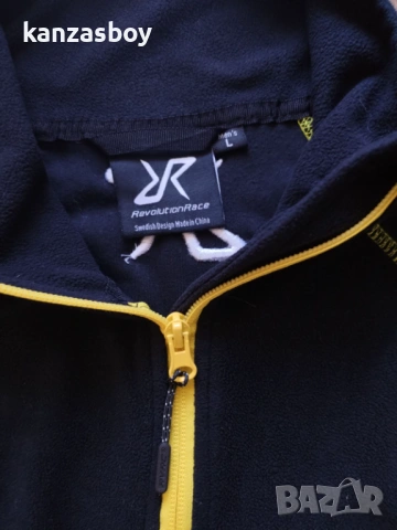 revolutionrace trekker fleece - страхотен мъжки полар L, снимка 7 - Блузи - 53786259