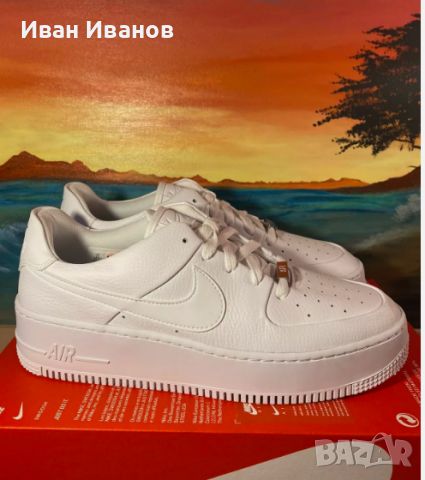 Nike Air Force 1 Sage Low номер 39 оригинални маратонки , снимка 6 - Маратонки - 45769584