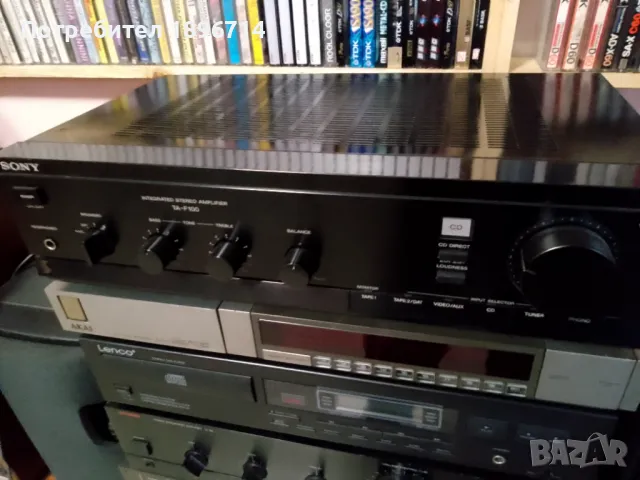 Усилвател Sony TA F 100  			