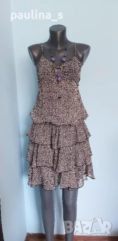 Четири различни броя / Памучна зелена рокля "S'Oliver", "H&M", " GanJana" , снимка 11 - Рокли - 14642612