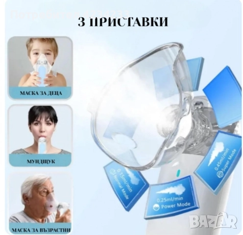 Аерозолен нубелизатор , снимка 3 - Други - 52920720