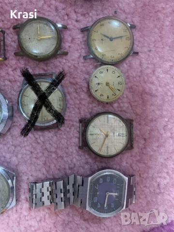Стари неработещи часовници, снимка 3 - Антикварни и старинни предмети - 52945477