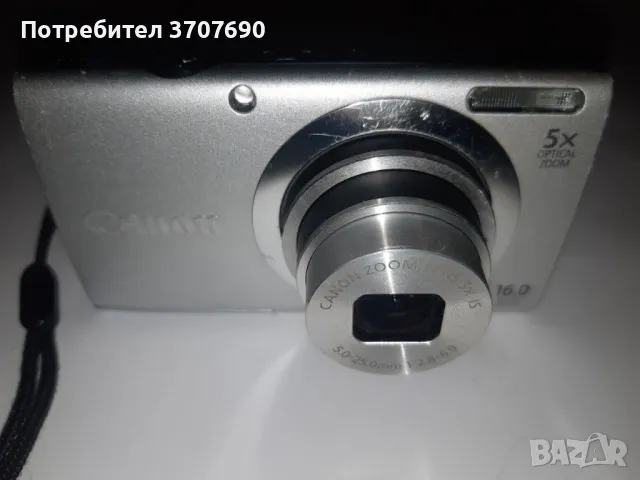 Компактен дигитален апарат CANON PowerShot A2400 16MP , снимка 3 - Фотоапарати - 48687914