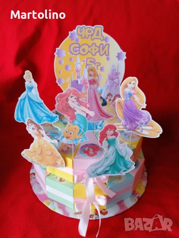 Картонена торта Лило и Стич, снимка 6 - Други - 53015186