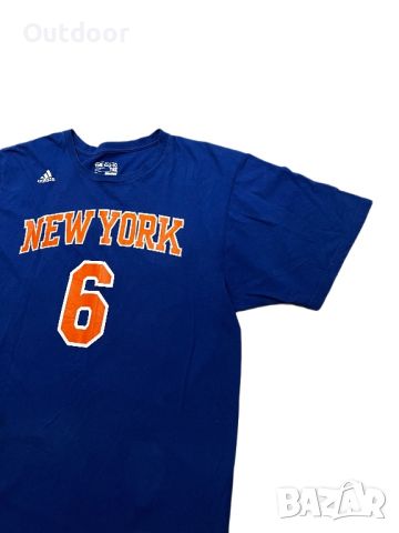 Мъжка тениска Adidas x NBA New York Knicks  Размер: XL , снимка 2 - Тениски - 45946158