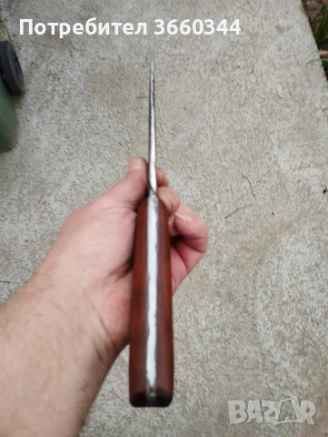 Стар кован нож, снимка 5 - Ножове - 53564945