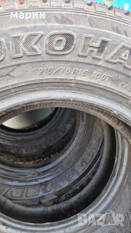 зимни гуми=215-70-16, снимка 2 - Гуми и джанти - 52606306