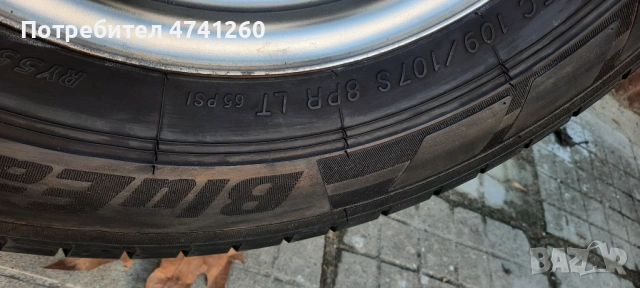 Джанти със Гуми Yokohama за Фият Дукато 215/70R15C Пежо Боксер 15", снимка 3 - Гуми и джанти - 53516514
