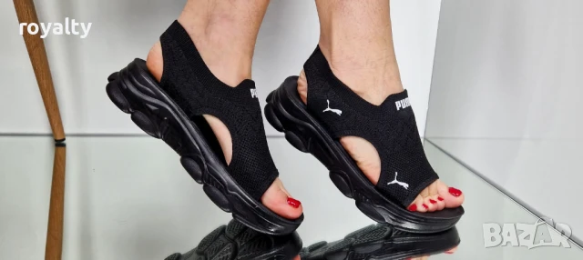 Puma черни дамски сандали , снимка 3 - Сандали - 51224442