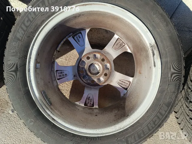 Джанти 16 5x112 Skoda,VW,Audi,Seat(Шкода, Фолксваген, Ауди,Сеат)със зимни гуми 205 55 16 Мишелин, снимка 9 - Гуми и джанти - 48506995